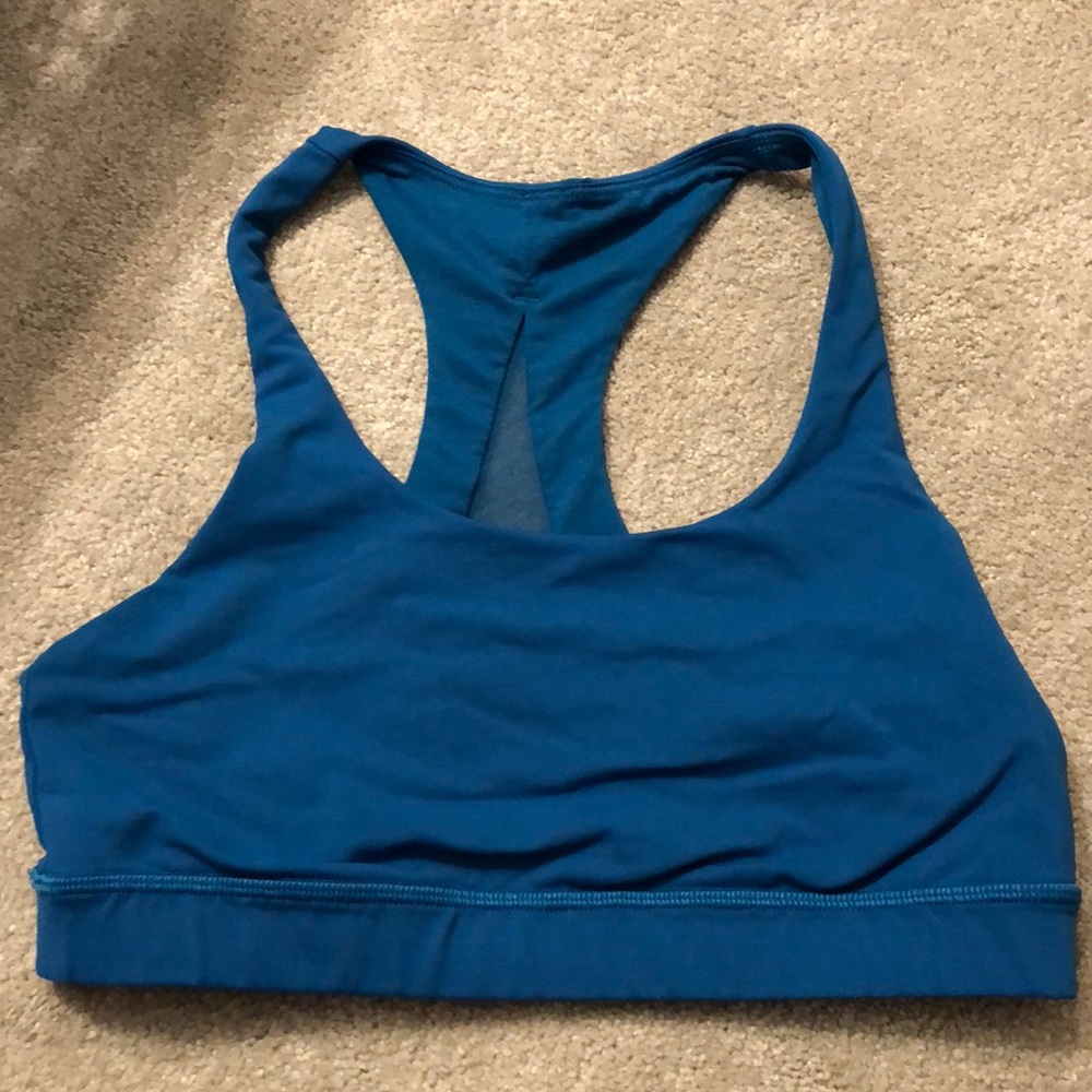 Lululemon blue sports bra